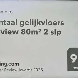 Frontaal Gelijkvloers Seaview 80m² 2 Slp Oostende